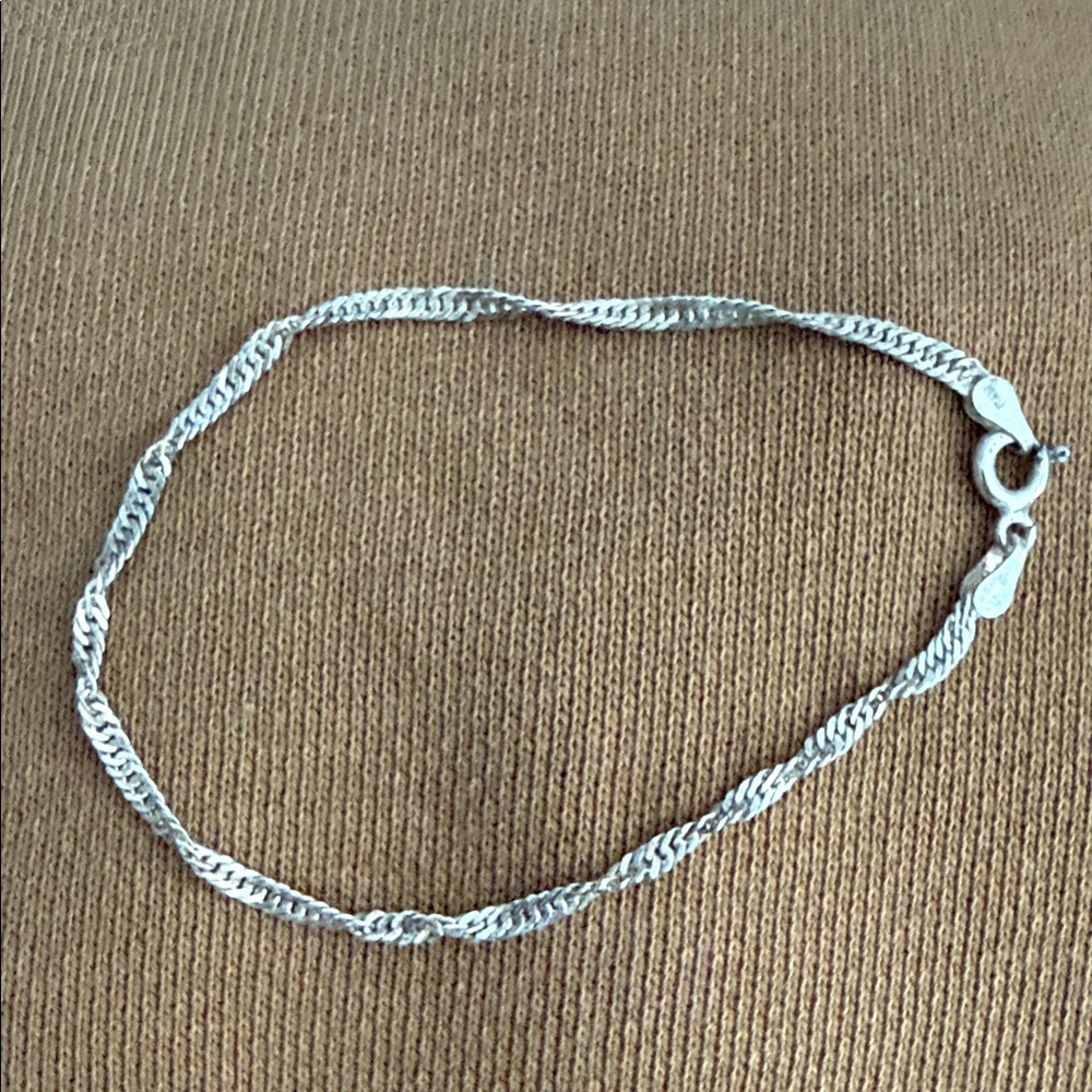 Sterling Silver Chain Bracelet